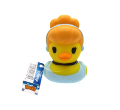 Disney Duckz Cinderella Rubber Duck Mini Cake Topper Bath Toy Pool Tub Toy NWT - £4.73 GBP
