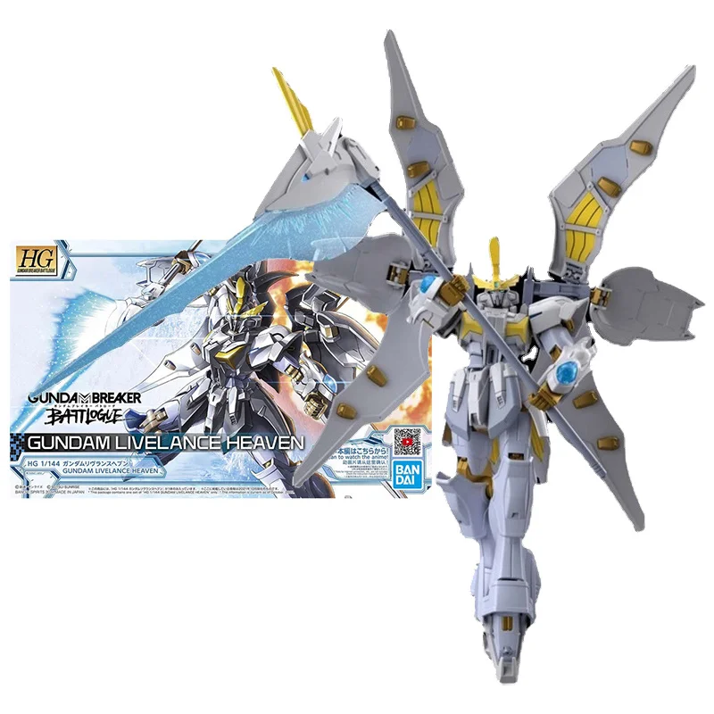 Bandai Genuine Gundam Model Kit Anime Figure HG 1/144 Livelance Heaven - £45.48 GBP
