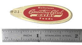 Vintage Country Club Dairy Foods Premium Advertising Needle Threader - £7.56 GBP