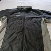 Columbia XM3252 Men’s Riffle Spring Jacket Black & Gray Windbreaker Rain Size XL image 11