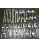 Rogers Stainless Flatware Unknown Pattern 33 pieces total