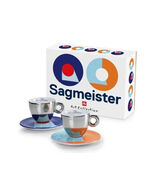 ILLY Art Collection - Stefan Sagmeister - 2 x Espresso Cup set - $2,923.59 MXN