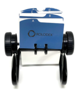 Rolodex Open Rotary Business Card File w/24 Guides Black 67236 - $44.81 CAD