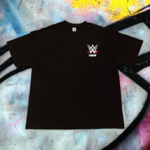 WWE Crew Member T Shirt 2017 Summer Tour Size XXL Authentic Black Raw Sm... - $29.95