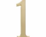 Whitehall Products DeSign-it Standard Plaque, Number &quot;9&quot;, Satin Brass - £6.94 GBP+