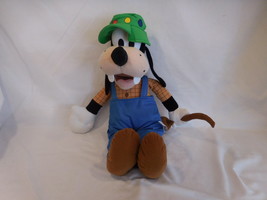 Disney Goofy Fishing Plush Doll 20&quot; Stuffed Animal Toy Disneyland Exclus... - $12.89