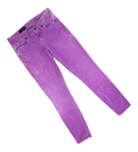 J. Crew Women&#39;s Purple Toothpick Low Rise Ankle Corduroy Jeans SZ 24 - £11.82 GBP