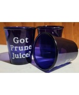 Over The Hill Shot Glasses &quot;Got Prune Juice&quot; Lot Of 3 - $7.82