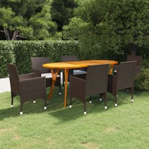  Dining Set Brown, Cream White - $16,568.38 MXN