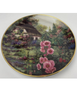 Violet Schwenig Franklin Mint Plate &quot; Hollyhock Cottage &quot; # JB3418 LMTD ... - $25.76 CAD