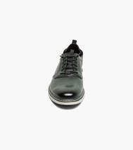 Stacy Adams Sync Plain Toe Elastic Lace Up Sneaker Leather Green 25662-300 image 7