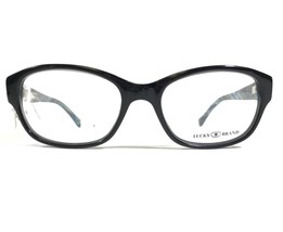 Lucky Brand PCH BLACK Eyeglasses Frames Blue Square Full Rim 52-18-140 - £29.25 GBP