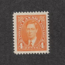 Canada  -  SC#234 Mint NH  -  4 cent KGVI  Mufti issue   - £1.41 GBP