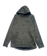 Nike Hoodie Mens Extra Large Gray Black Pocket Swoosh Athletic Sporty Cl... - $33.83 CAD