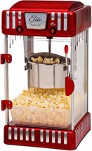 Tabletop Kettle Popcorn Popper Machine Gourmet Retro Makes 1 Gallon Kitchen Red - £116.20 GBP