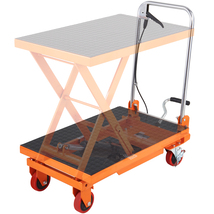 VEVOR Hydraulic Lift Table Cart, 330lbs Capacity 28.5 in Lifting Height,... - $224.99