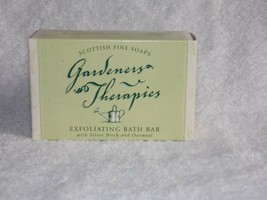 Scottish Fine Soaps GARDENERS THERAPIES Exfoliating Bath Bar Soap 7 oz/2... - £10.16 GBP