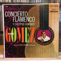 [LATIN]~EXC LP~VICENTE GOMEZ~Concierto Flamenco Y Calypso Fantasy~[1960~... - $11.87