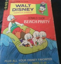 Walt Disney Comics Digest #54 (Aug 1975,  Donald Duck Beach PARTY - $8.10