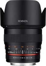 Rokinon 50Mm F1.4 Lens For Canon Ef Digital Slr - £304.12 GBP