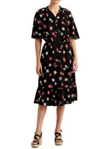 Lauren Ralph Lauren Floral Print Crepe Dress, Size 4 - £54.44 GBP