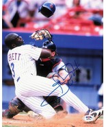 Carl Everett signed 8x10 photo PSA/DNA New York Mets Autographed - £31.86 GBP