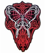 BUTTERFLY TATTOO EMBRODIERED PATCH P3590 new biker TAT iron on sewon pat... - £4.41 GBP