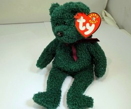 TY Beanie Babies Collection 2001 Holiday Teddy 8&quot; new unused with tag - $13.06