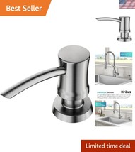 Durable 17 oz. Stainless Steel Soap and Lotion Dispenser with 360° Rotat... - $66.99