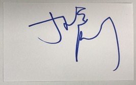 Joe Perry Signed Autographed 3x5 Index Card - HOLO COA &quot;Aerosmith&quot; - £23.59 GBP