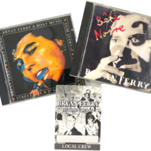 Roxy Music Bryan Ferry Concert Crew Pass + 2 CD Bundle Greatest Hits Bet... - £28.12 GBP