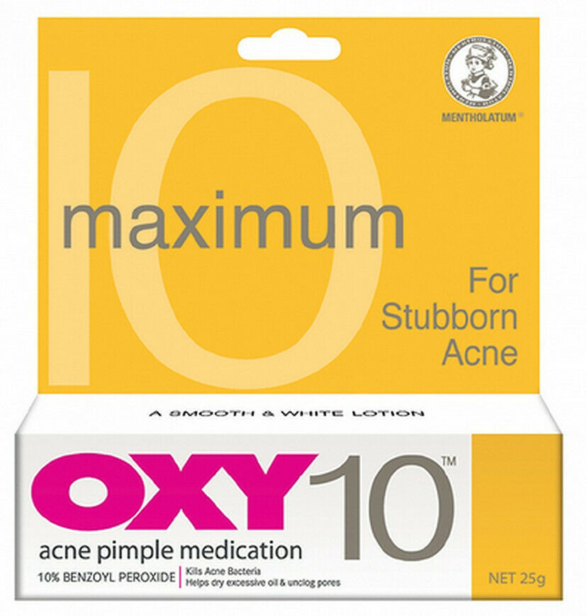 Primary image for OXY 10 Acne & Pimple Treatment 25G X 3 tubes 