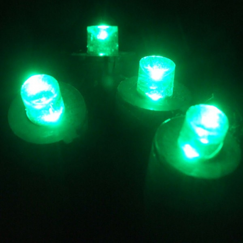 Kellogg Plastics 0.25 in. Holiday Christmas Indoor Outdoor LED- Green - $21.29