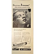 Listerine Toothpaste tube couple Guard those 3 Charms -1948 Vintage Prin... - $138.60 MXN