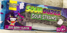 ShipN24Hours. New-Halloween Edition. Worlds Sour Dudes. Sour Straws Boo ... - £11.77 GBP