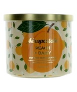 Aeropostale 14.5 oz Soy Wax Blend 3 Wick Candle - Peach &amp; Daisy  - €20,63 EUR