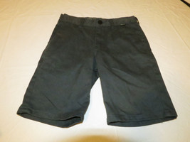 Hurley Boy&#39;s Youth shorts 881040-g36 C Charcoal 7 adj wst school surf sk... - $23.16