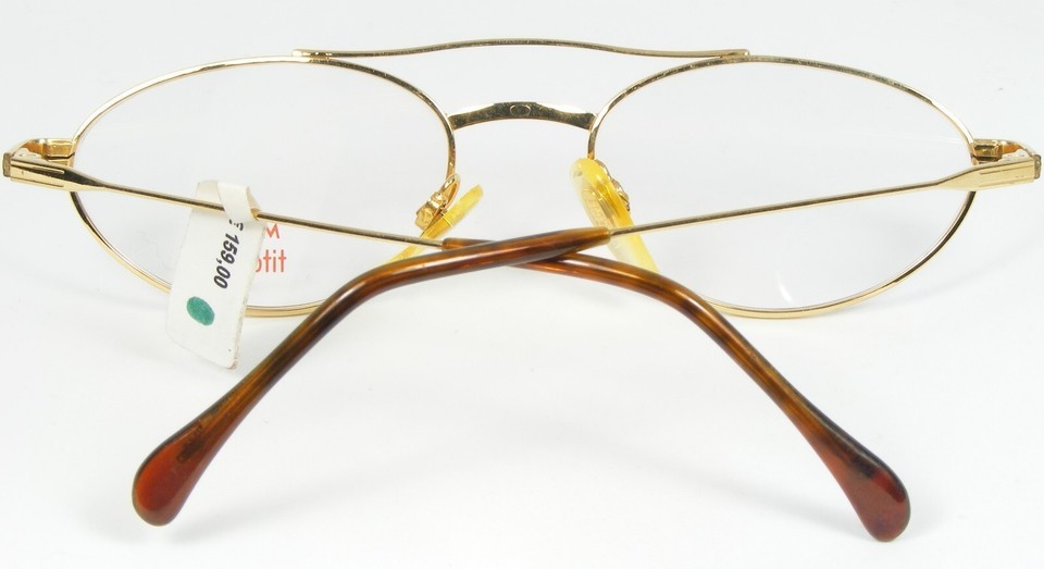 NOS MENRAD TITANIUM MOD. 1414 600 GOLD EYEGLASSES GLASSES FRAME 50-18-130mm Item image 3