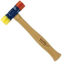 Estwing 12.5&quot; Rubber Mallet Hammer (Red &amp; Yellow) - $62.91
