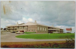 Vintage Ramada Inn Emporia Kansas 1972 Unused Postcard 64 Guest Stamped Chrome - £11.37 GBP