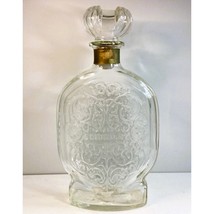 Vintage Schenley Whiskey Embossed Glass Collectible Decanter (1953)-EMPTY - £10.56 GBP