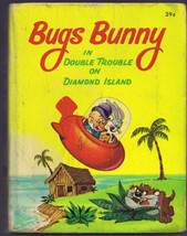 Bugs Bunny Double Trouble on Diamond Island 1967 Whitman Big Little Book - £19.54 GBP