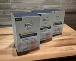 3x RoC Derm Correxion Advanced Retinol &amp; Peptides Dual Eye Cream 0.34 oz... - £53.61 GBP