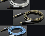 Silver Plated Audio Cable For Sennheiser HD598 Cs SR SE HD569 HD579 HD599  - £11.08 GBP