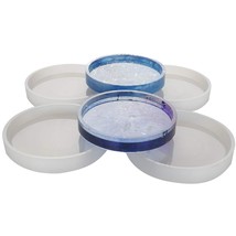 4 Pack Big Diy Round Coaster Silicone Mold, Diameter 3.94&quot;/10Cm, Molds F... - £20.77 GBP