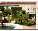 Fr Superior at Fountain Santa Barbara Mission Santa Barbara CA UDB Postc... - £1.54 GBP