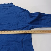 Draper's & Damon's Petite RN#105378 Womens Blue Full Zip Jacket Size PS Chest 38 image 5