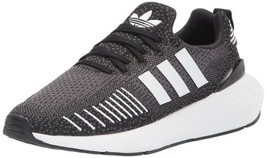 adidas Women&#39;s Swift Run 22 Sneaker  GV7971 Black/White/Grey - $35.64