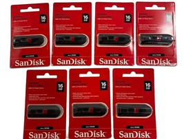 SanDisk Cruzer Glide 16GB USB Flash Drive (7-Pack) - $37.39