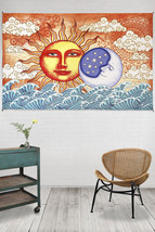 SALE! NWT Sun &amp; Moon Ocean Tapestry 60x90 - £18.02 GBP